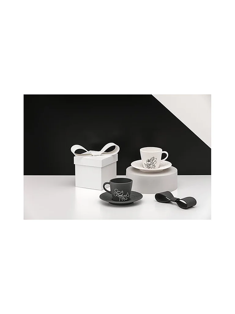 VILLEROY & BOCH Tasse à café avec soucoupe set de 4 pièces MANUFACTURE MICKEY MOUSE - vue 6